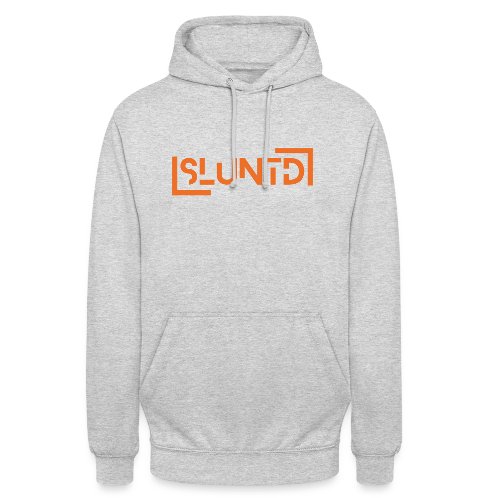 SLUNTD-Technical Art Hoodie - Hellgrau meliert