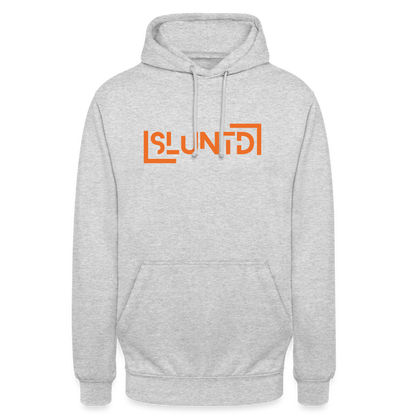 SLUNTD-Technical Art Hoodie - Hellgrau meliert