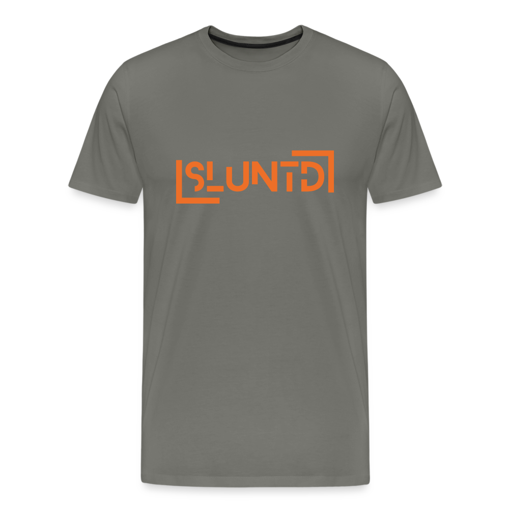 SLUNTD-Technical Art Premium T-Shirt - Asphalt