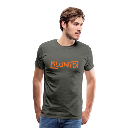 SLUNTD-Technical Art Premium T-Shirt - Asphalt