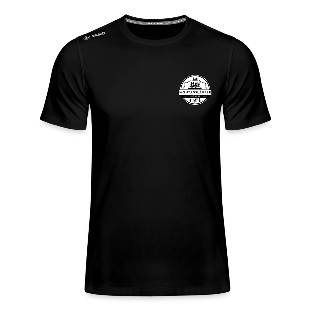 Montagsläufer Run T-Shirt - Schwarz