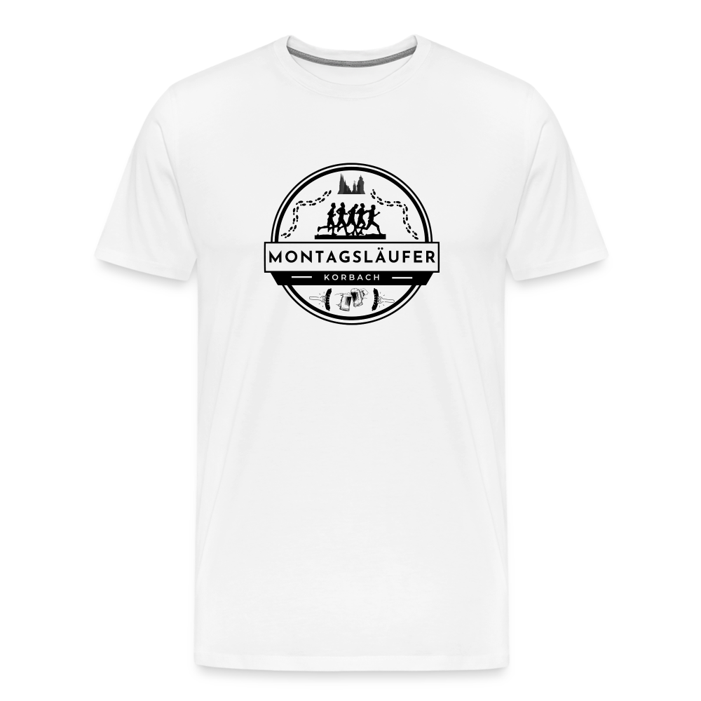 Männer Premium T-Shirt - weiß