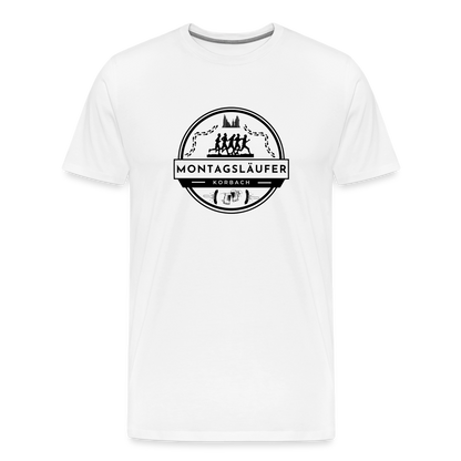 Männer Premium T-Shirt - weiß