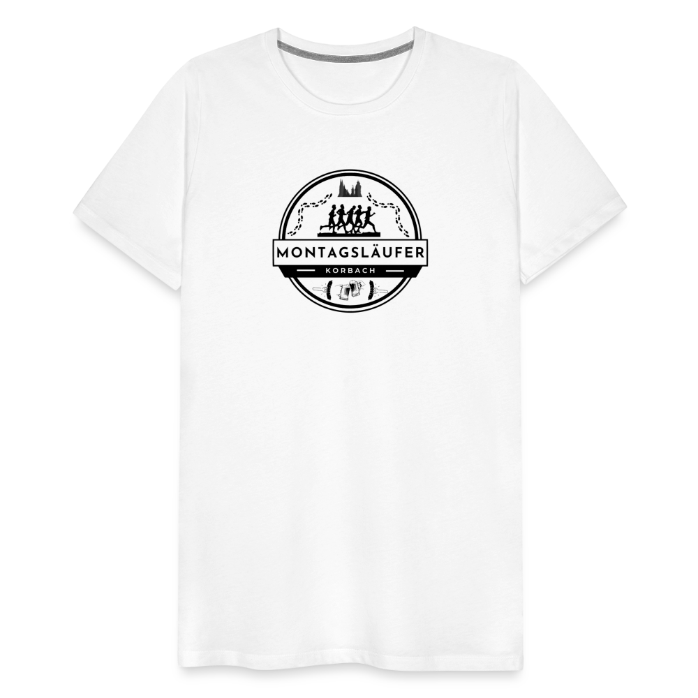 Männer Premium T-Shirt - weiß