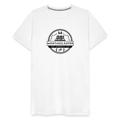 Männer Premium T-Shirt - weiß