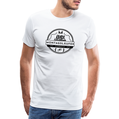 Männer Premium T-Shirt - weiß