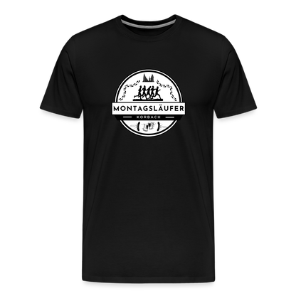 Männer Premium T-Shirt - Schwarz