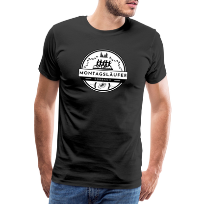 Männer Premium T-Shirt - Schwarz