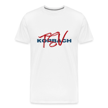 TSV rot/blau T-Shirt - Weiß