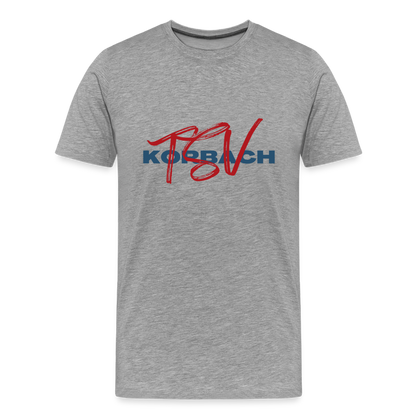TSV rot/blau T-Shirt - Grau meliert
