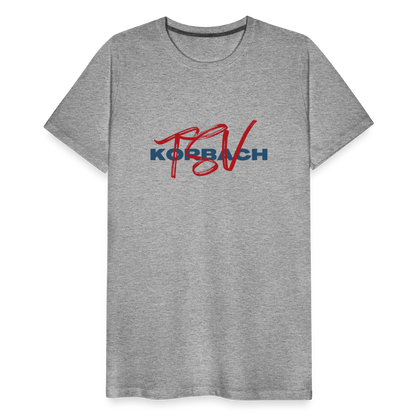 TSV rot/blau T-Shirt - Grau meliert