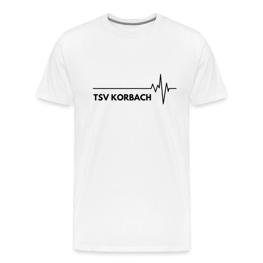 TSV Korbach (Herzschlag) T-Shirt - Weiß