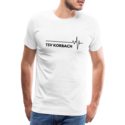 TSV Korbach (Herzschlag) T-Shirt - Weiß