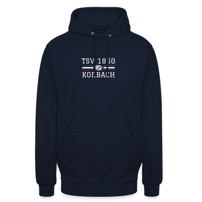 TSV Korbach Logo & Schrift Hoodie - Navy