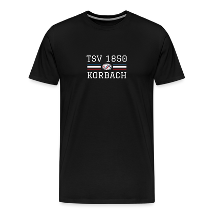 TSV Korbach Logo & Schrift T-Shirt - Schwarz