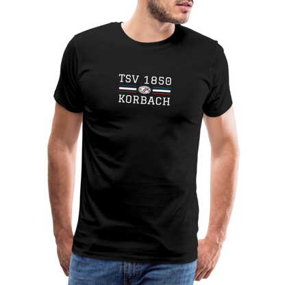 TSV Korbach Logo & Schrift T-Shirt - Schwarz