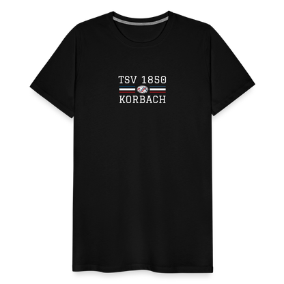 TSV Korbach Logo & Schrift T-Shirt - Schwarz
