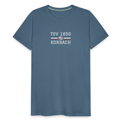 TSV Korbach Logo & Schrift T-Shirt - Blaugrau
