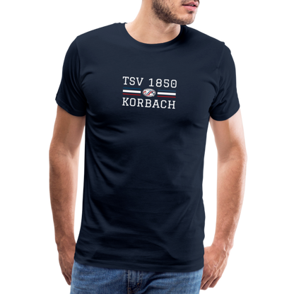 TSV Korbach Logo & Schrift T-Shirt - Navy