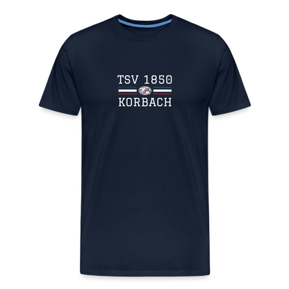 TSV Korbach Logo & Schrift T-Shirt - Navy