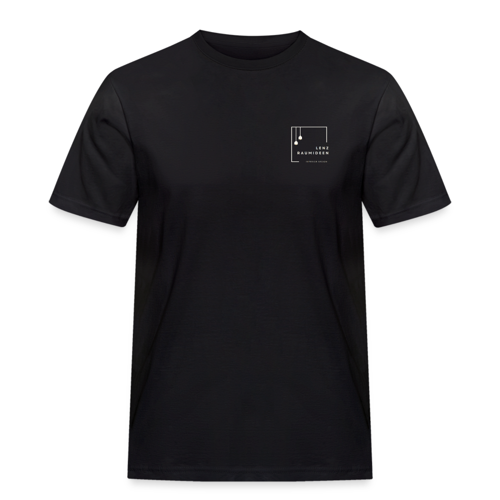 Lenz Raumideen Workwear T-Shirt - Schwarz