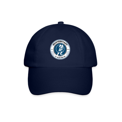 Baseballkappe mit Logo - Blau/Blau