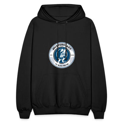 Hoodie mit Logo - Schwarz