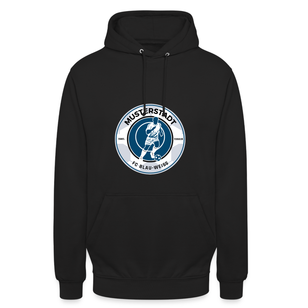 Hoodie mit Logo - Schwarz