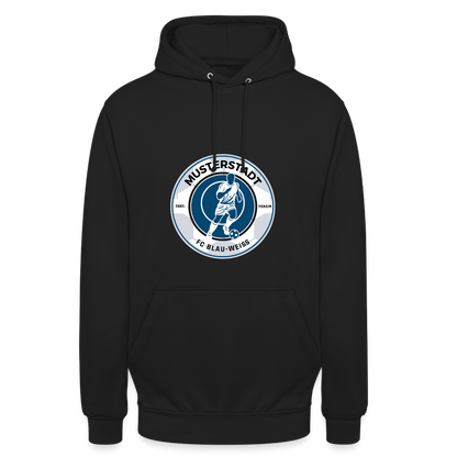 Hoodie mit Logo - Schwarz