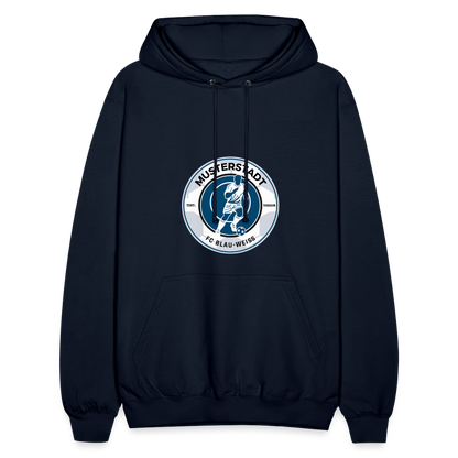 Hoodie mit Logo - Navy