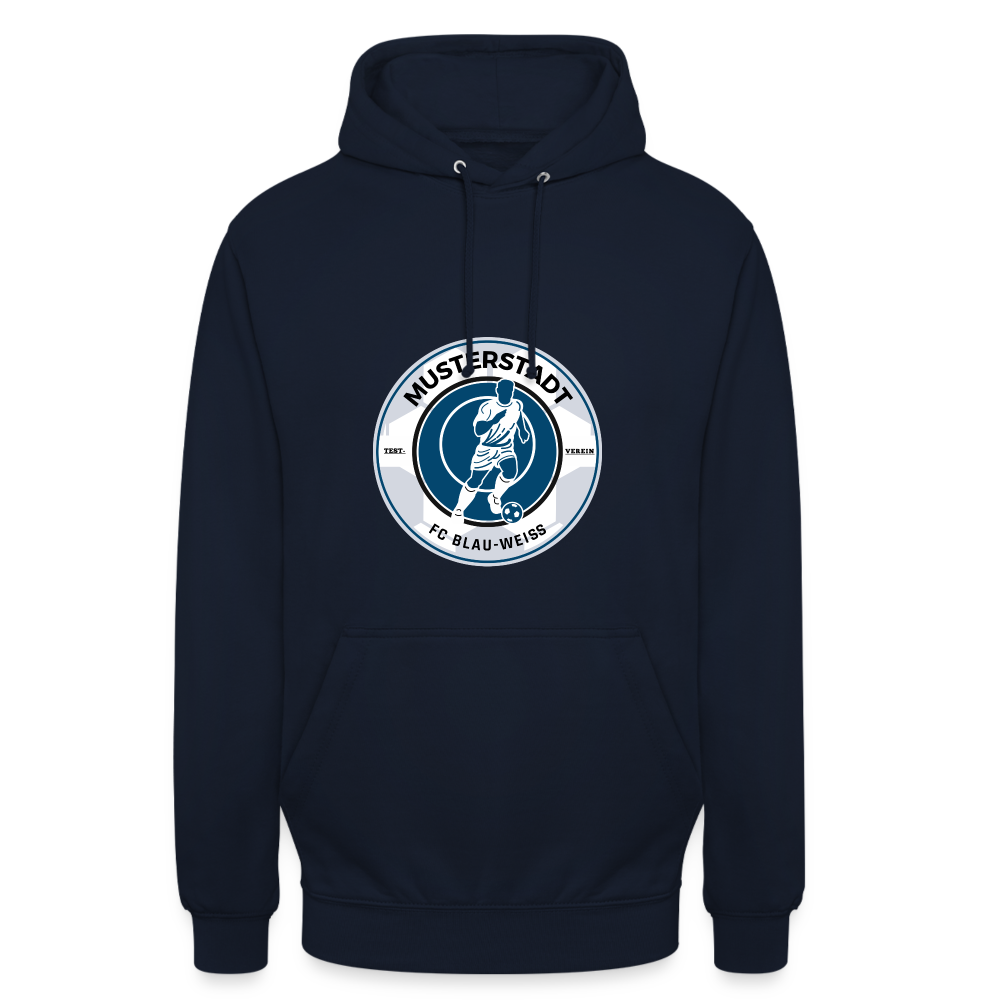 Hoodie mit Logo - Navy