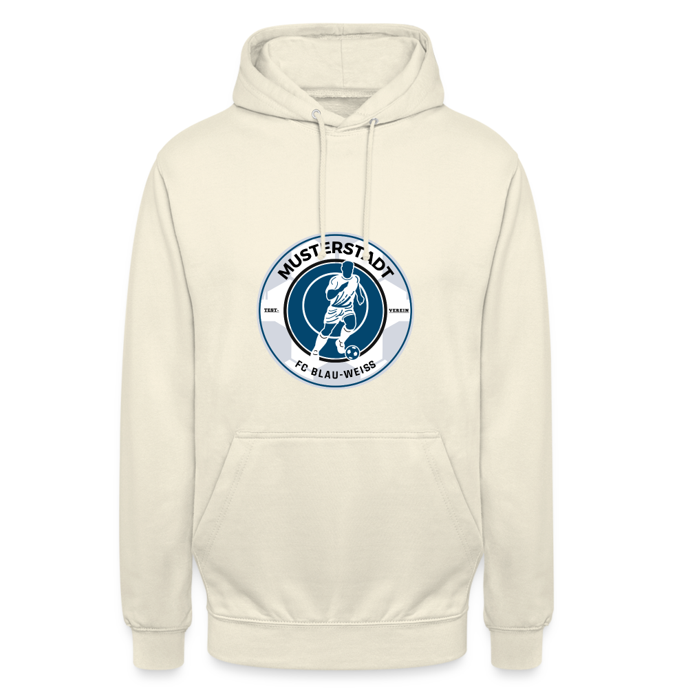 Hoodie mit Logo - Vanille-Milchshake