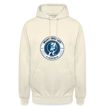 Hoodie mit Logo - Vanille-Milchshake