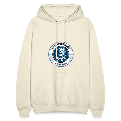 Hoodie mit Logo - Vanille-Milchshake