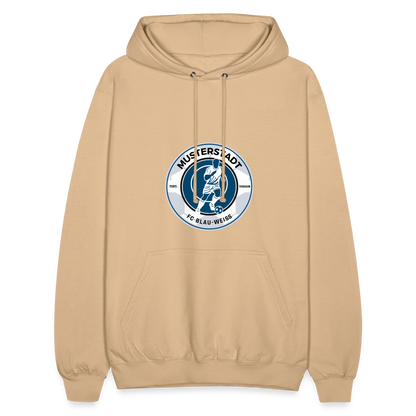 Hoodie mit Logo - Beige